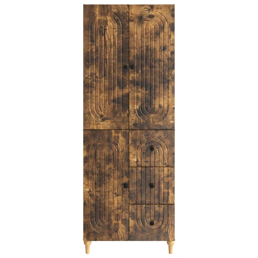 Ensemble de Meubles 2 pcs 66 x 34,5 x 90 cm Bois d'ingénierie - 5