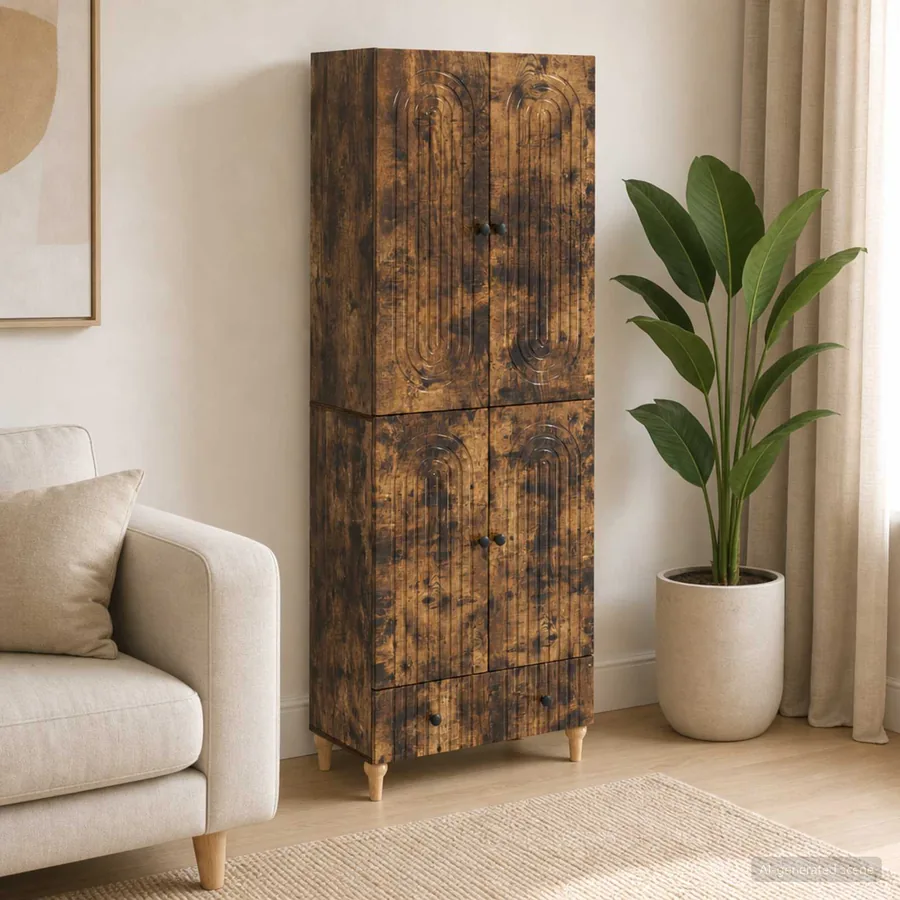 Ensemble de Meubles 2 pcs 66 x 34,5 x 95 cm Bois d'ingénierie
