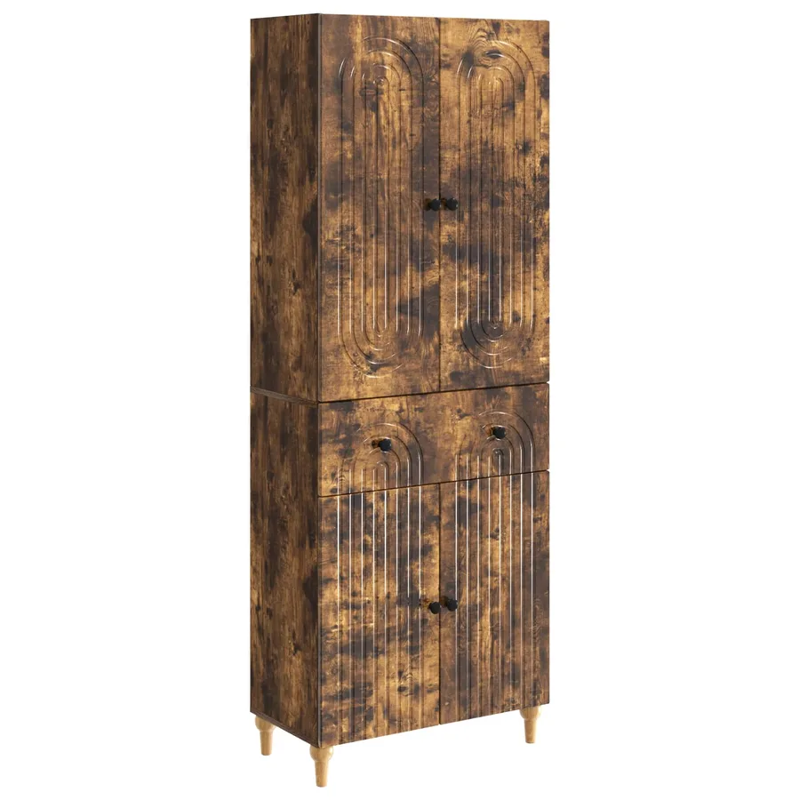 Ensemble de Meubles 2 pcs 66 x 34,5 x 90 cm Bois d'ingénierie - 2