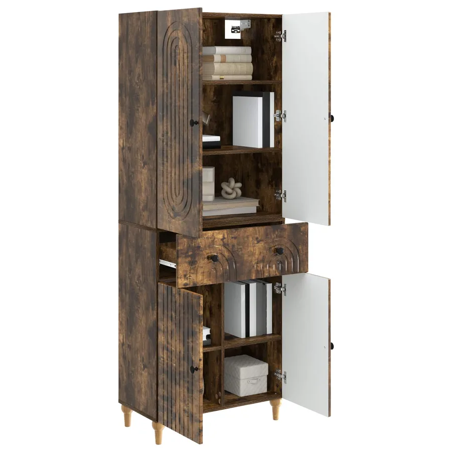 Ensemble de Meubles 2 pcs 66 x 34,5 x 90 cm Bois d'ingénierie - 3