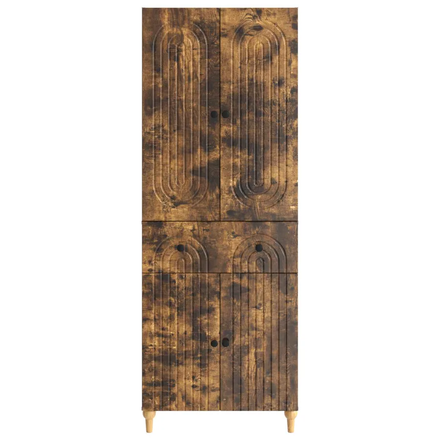 Ensemble de Meubles 2 pcs 66 x 34,5 x 90 cm Bois d'ingénierie - 5