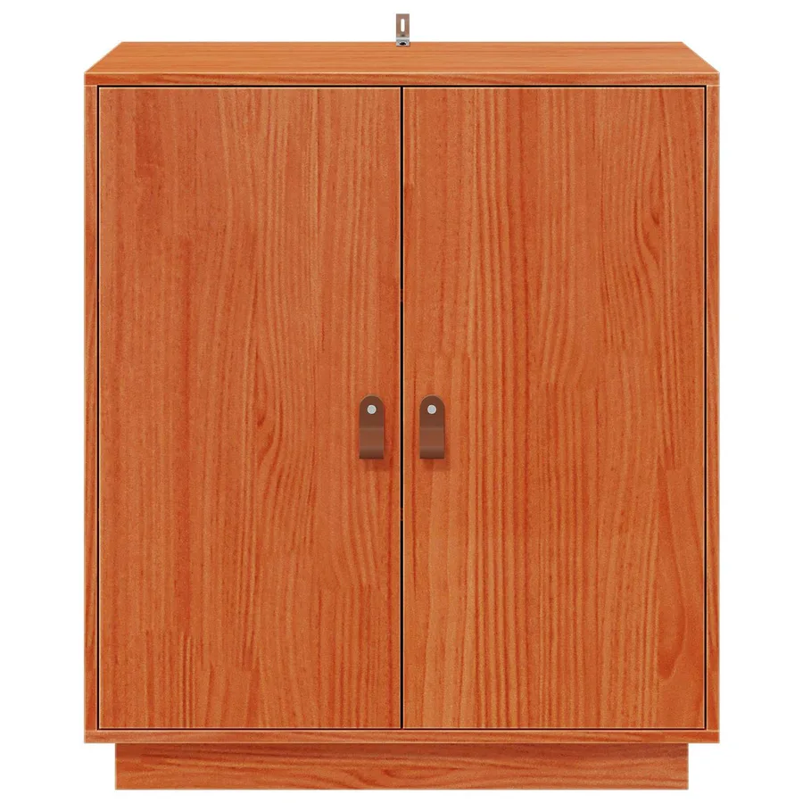 Buffet Brun Ciré 65,5 x 40 x 75 cm Pin massif - 6
