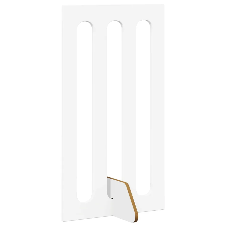 Clôture pliable pour animaux 2 pcs Blanc 100,5 x 38 x 90 cm - 4
