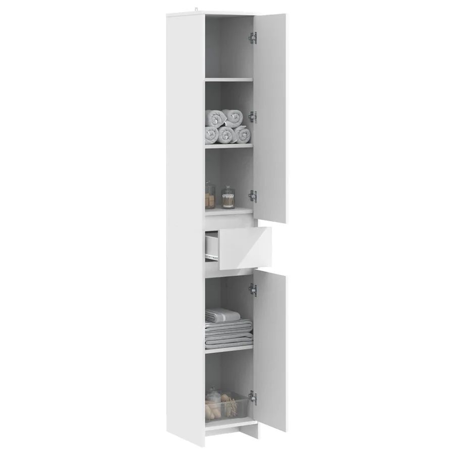 Armoire de salle de bain Blanc 30 x 33 x 190 cm - 3