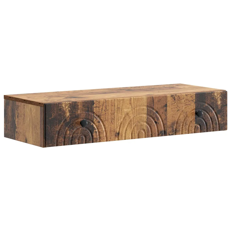 Table d'appoint murale Bois ancien 87,5 x 34,5 x 17 cm - 2