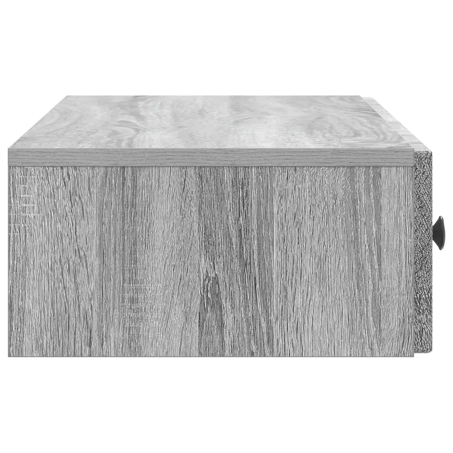Table d'appoint murale Sonoma gris 87,5 x 34,5 x 17 cm - 6