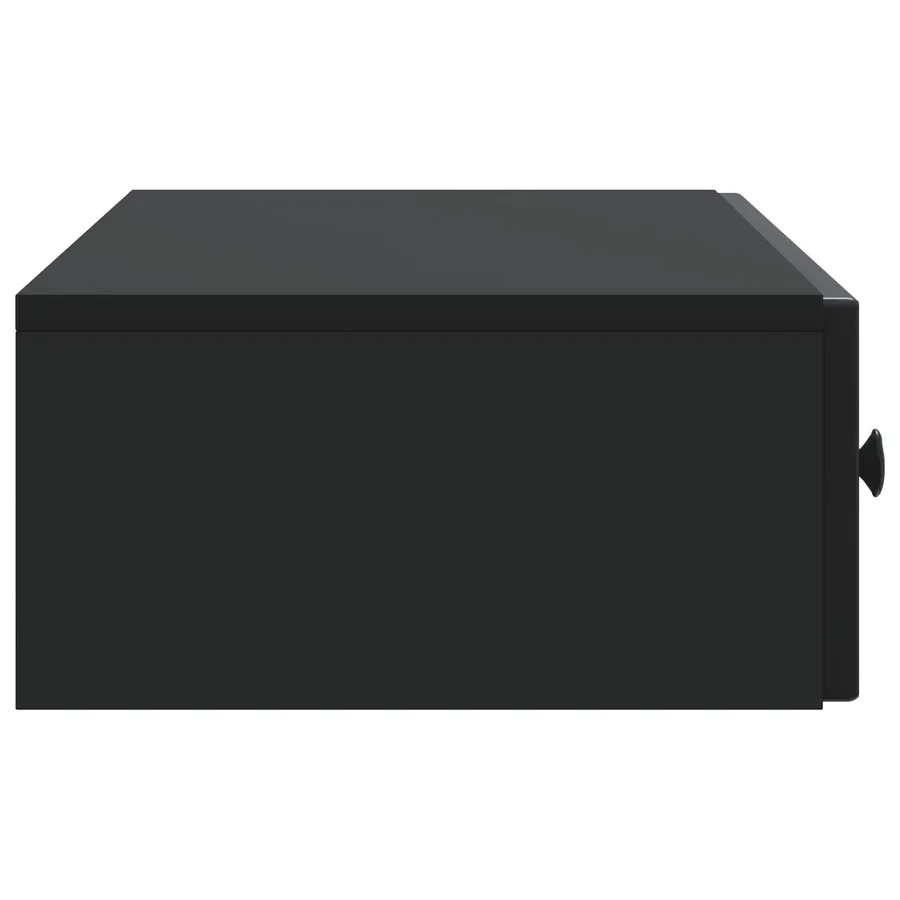 Table d'appoint murale Noir 87,5 x 34,5 x 17 cm - 6