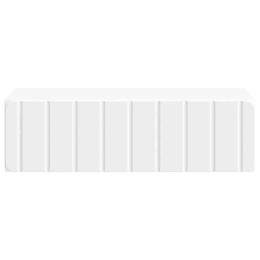 Table d'appoint murale Blanc 59 x 34,5 x 17 cm - 5