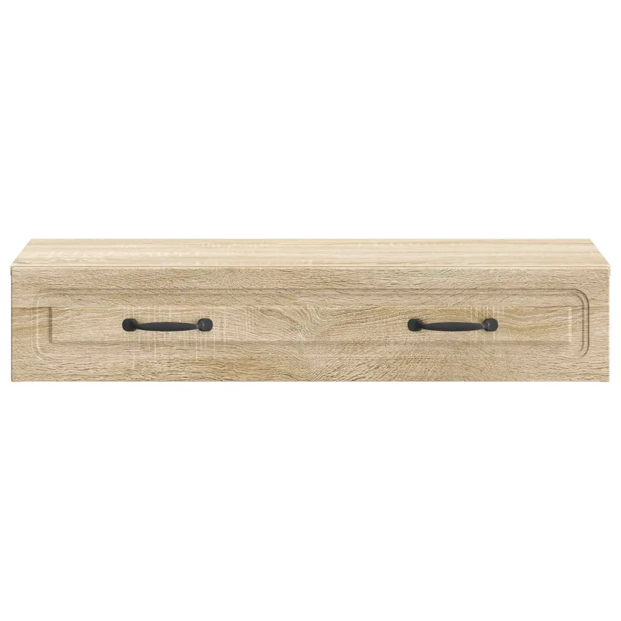 Table d'appoint murale Chêne Sonoma 87,5 x 34,5 x 17 cm - 5