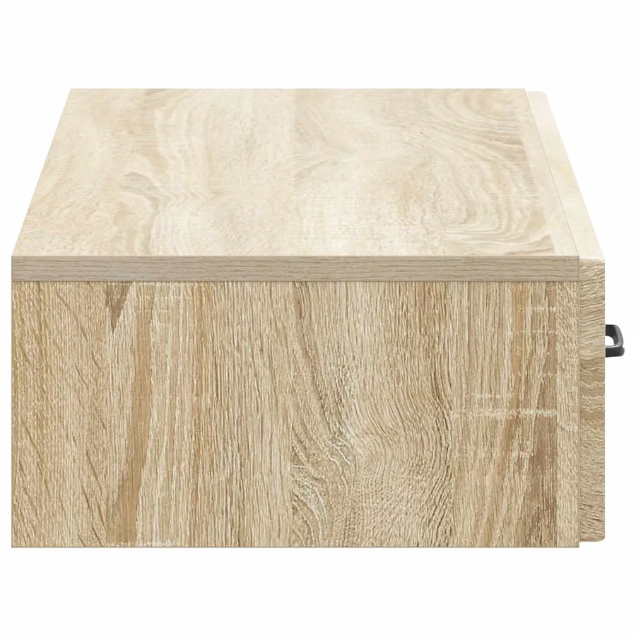 Table d'appoint murale Chêne Sonoma 87,5 x 34,5 x 17 cm - 6