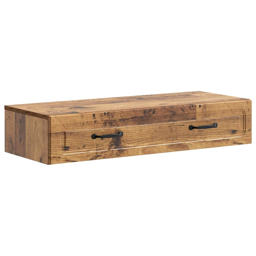 Table d'appoint murale Bois ancien 87,5 x 34,5 x 17 cm - 2