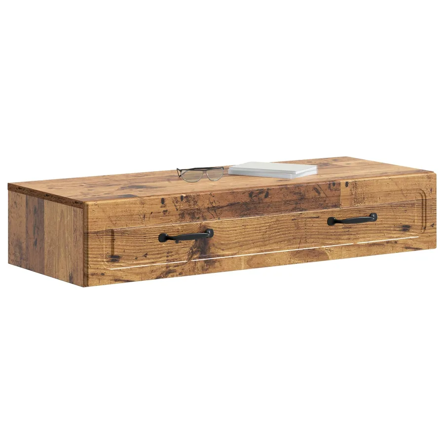 Table d'appoint murale Bois ancien 87,5 x 34,5 x 17 cm - 3