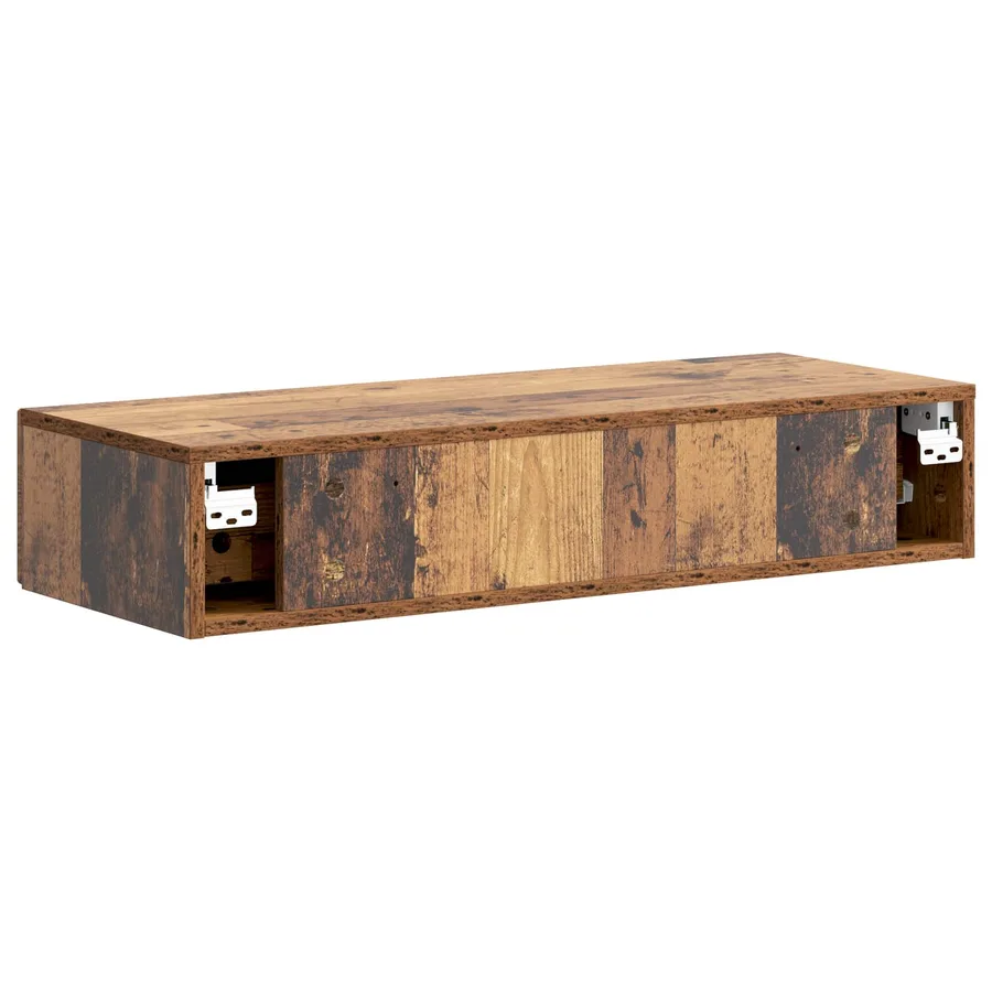 Table d'appoint murale Bois ancien 87,5 x 34,5 x 17 cm - 7