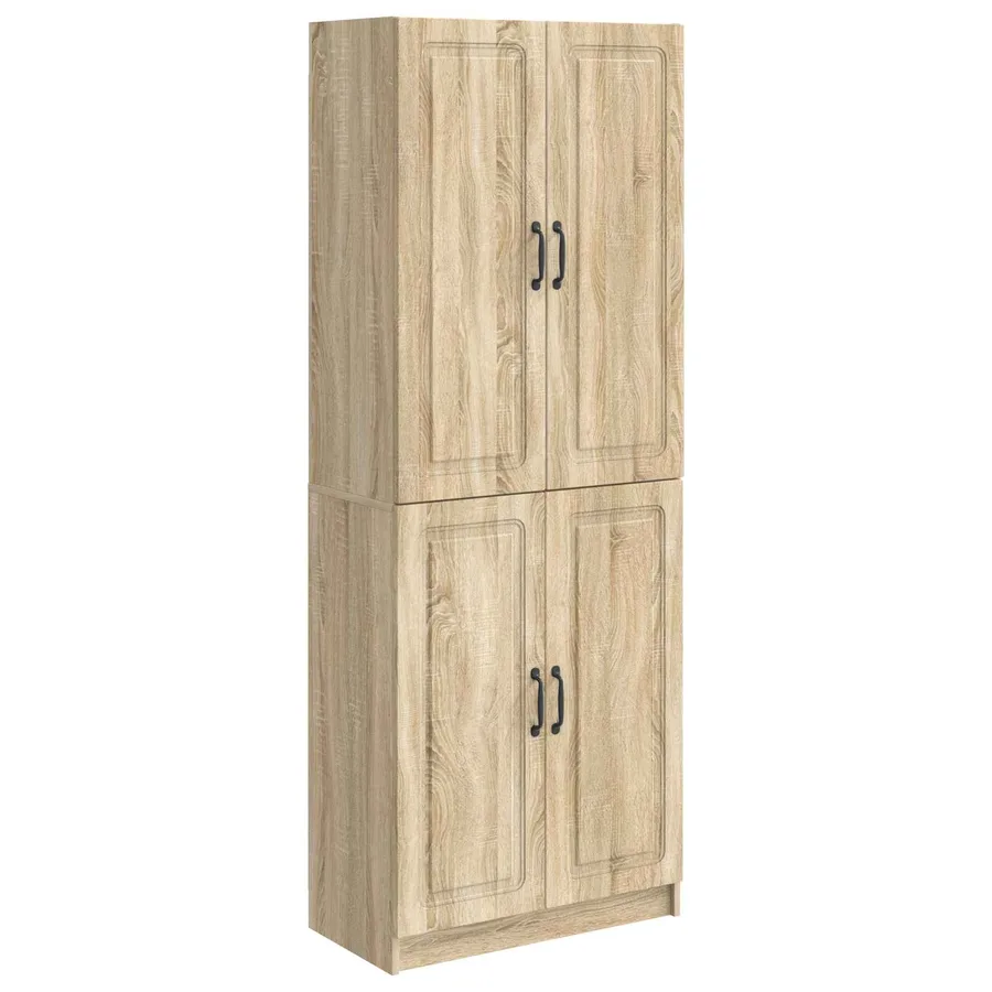 Ensemble de Meubles 2 pcs Chêne Sonoma Bois d'ingénierie - 2