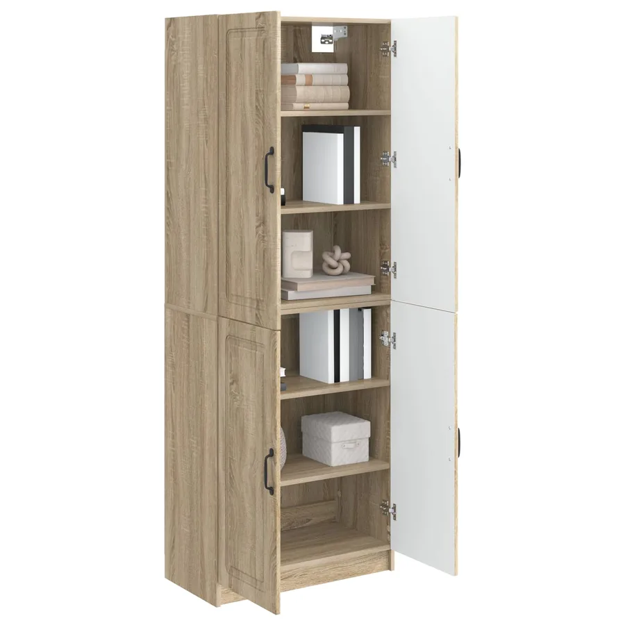 Ensemble de Meubles 2 pcs Chêne Sonoma Bois d'ingénierie - 3