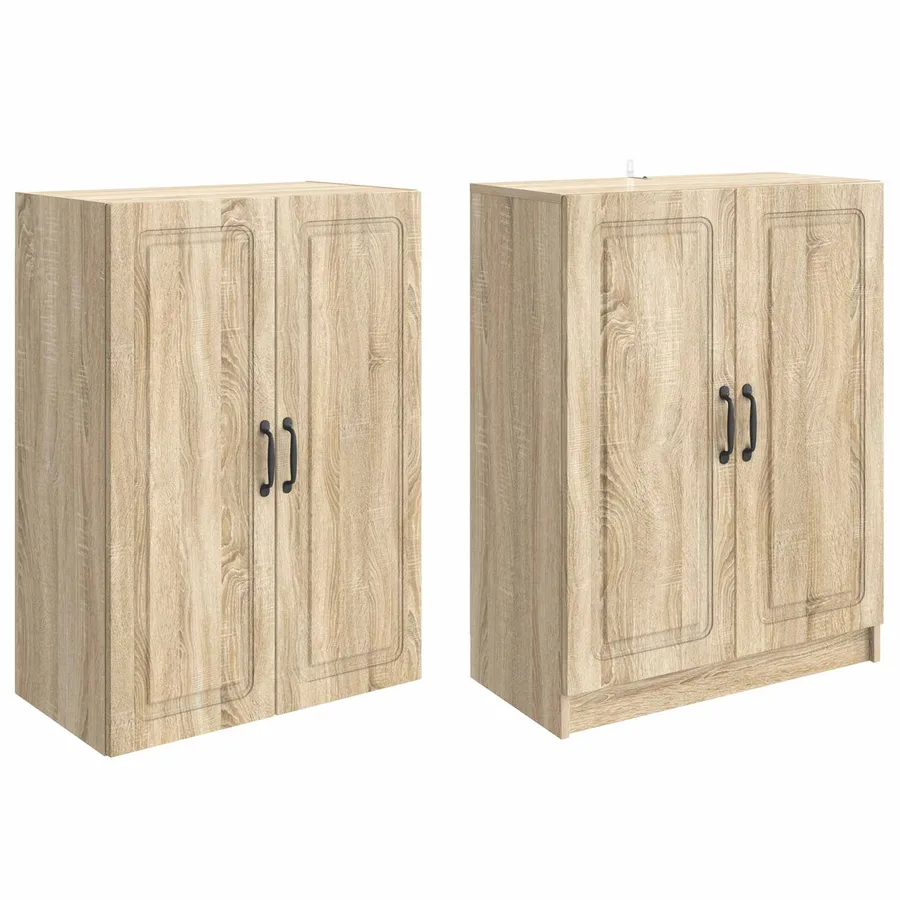 Ensemble de Meubles 2 pcs Chêne Sonoma Bois d'ingénierie - 4