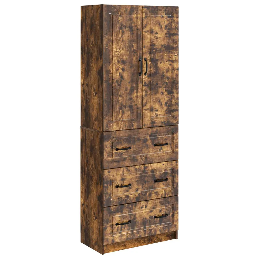 Ensemble de Meubles 2 pcs Chêne fumé 66 x 34,5 x 87 cm - 2