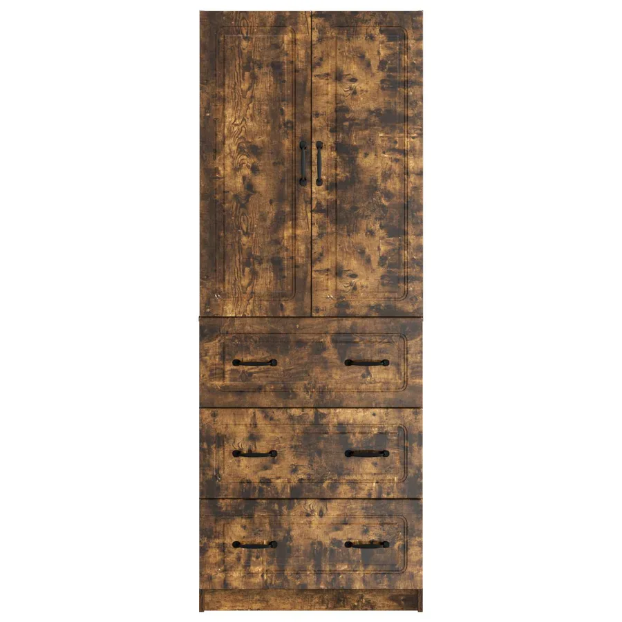 Ensemble de Meubles 2 pcs Chêne fumé 66 x 34,5 x 87 cm - 5