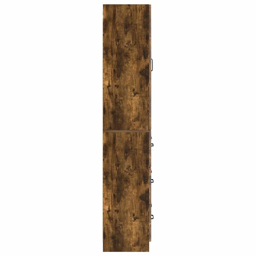 Ensemble de Meubles 2 pcs Chêne fumé 66 x 34,5 x 87 cm - 6