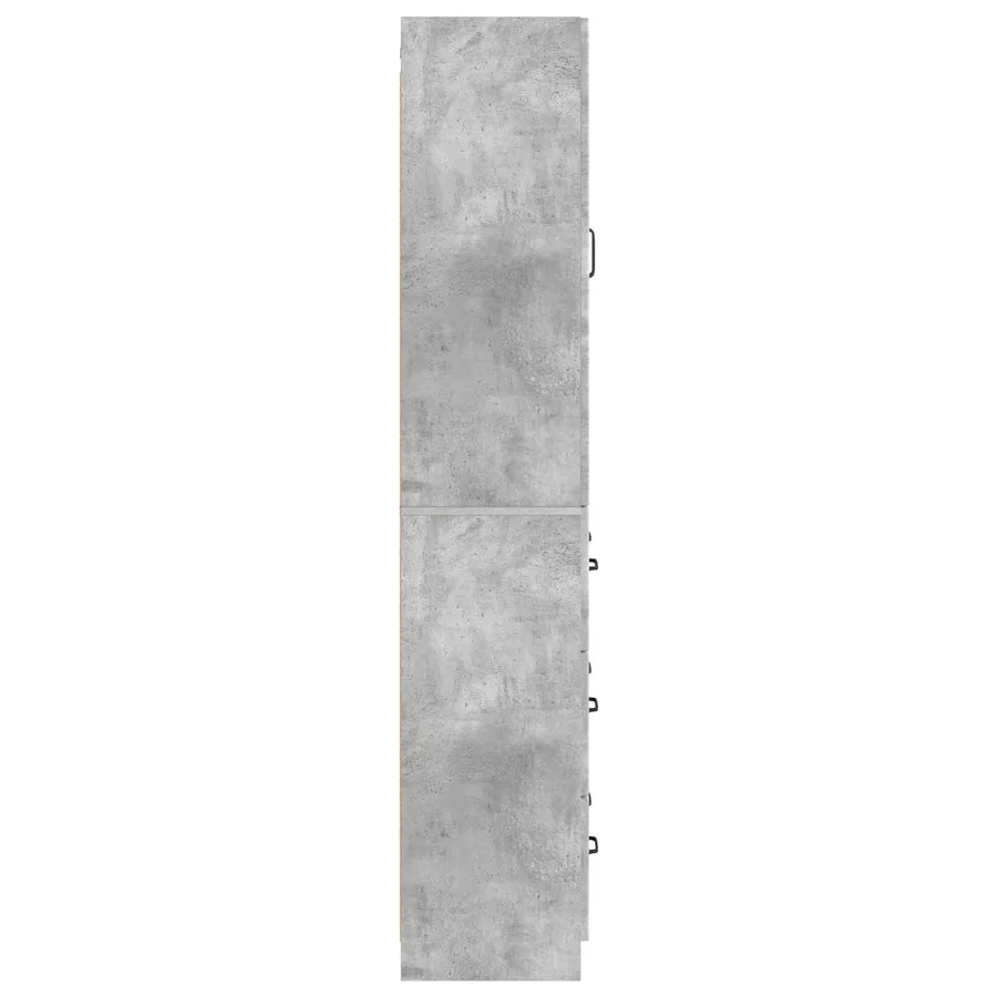 Ensemble de Meubles 2 pcs Gris béton 66 x 34,5 x 87 cm - 6