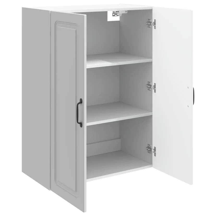 Armoire Murale Blanc brillant 66 x 34,5 x 90 cm - 3