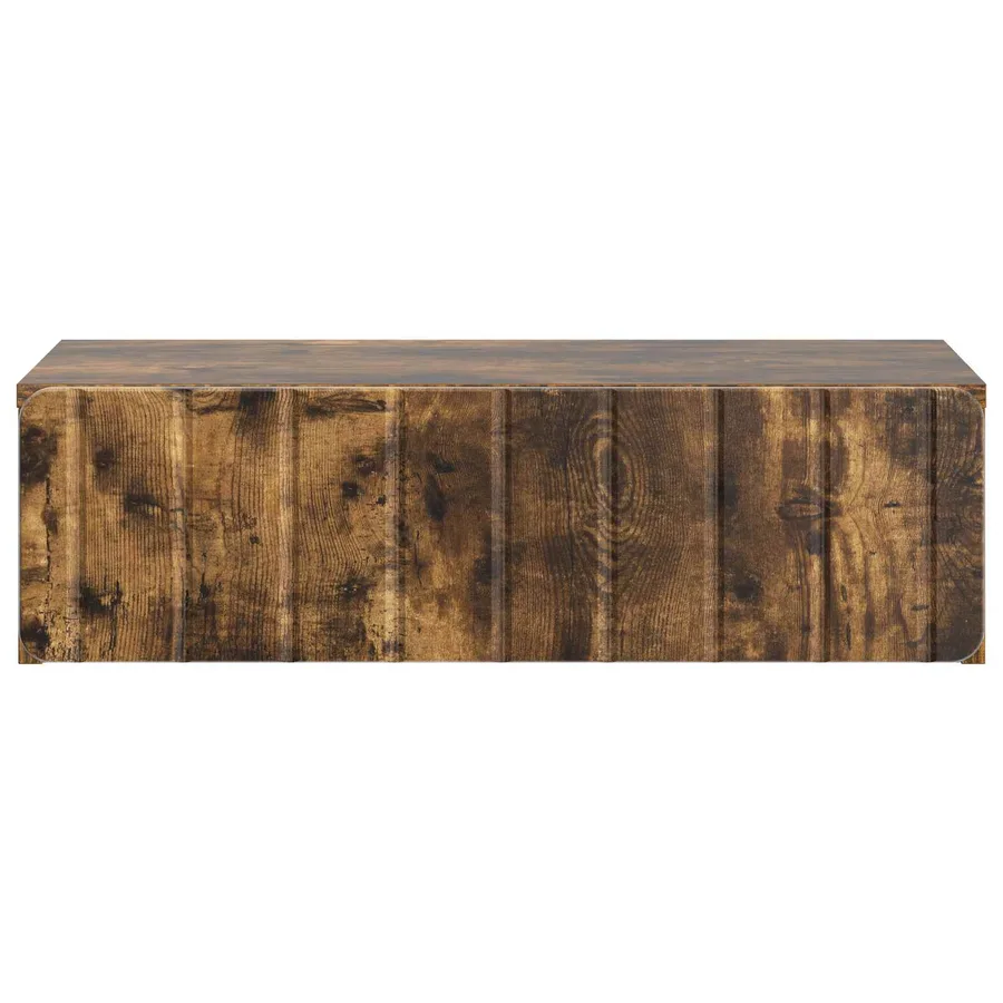 Table d'appoint murale Chêne fumé 59 x 34,5 x 17 cm - 5