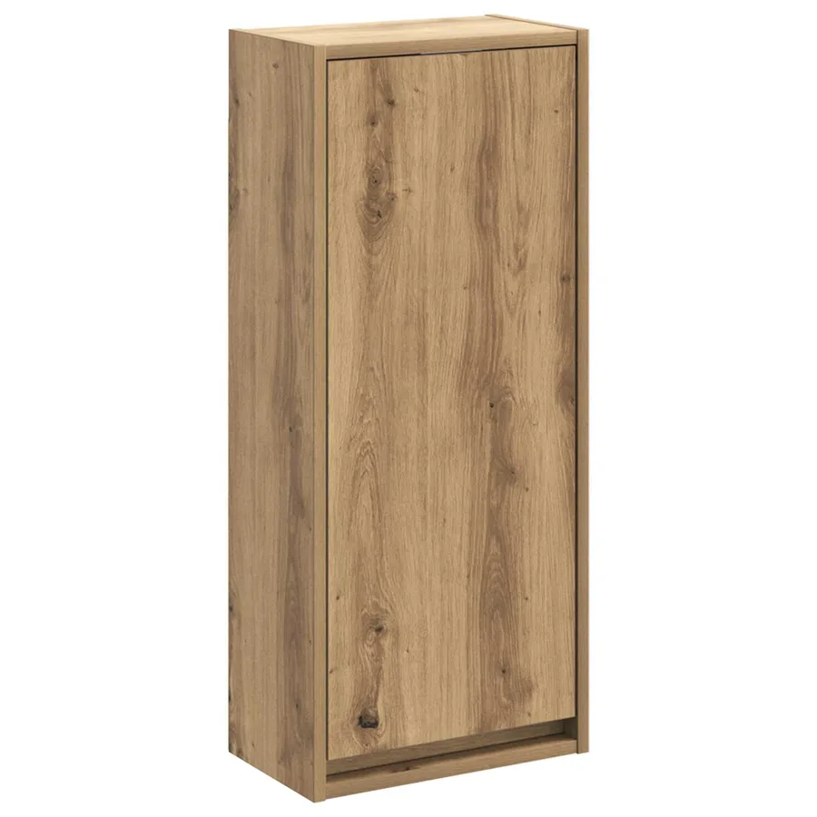 Meuble de lavabo mural Chêne artisanal 35 x 20 x 81 cm - 2