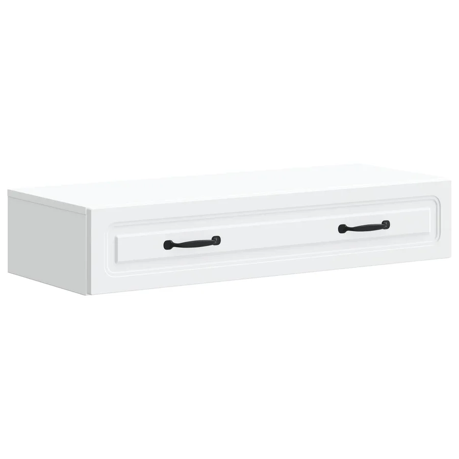 Table d'appoint murale Blanc 87,5 x 34,5 x 17 cm - 2