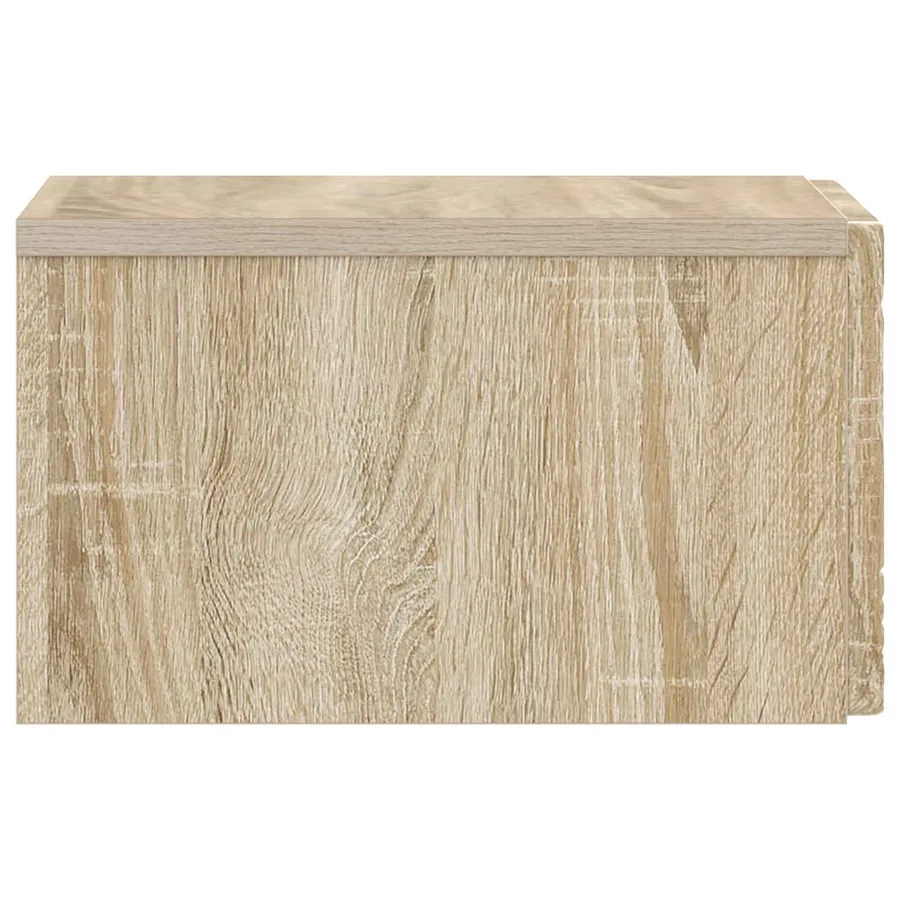Table d'appoint murale Chêne Sonoma 34,5 x 33 x 20 cm - 5