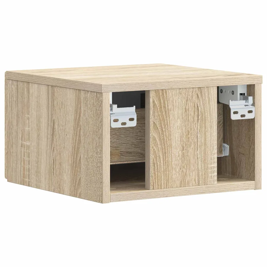Table d'appoint murale Chêne Sonoma 34,5 x 33 x 20 cm - 6