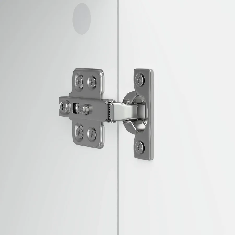 Meuble TV Blanc 102 x 34,5 x 47 cm Bois d'ingénierie - 9