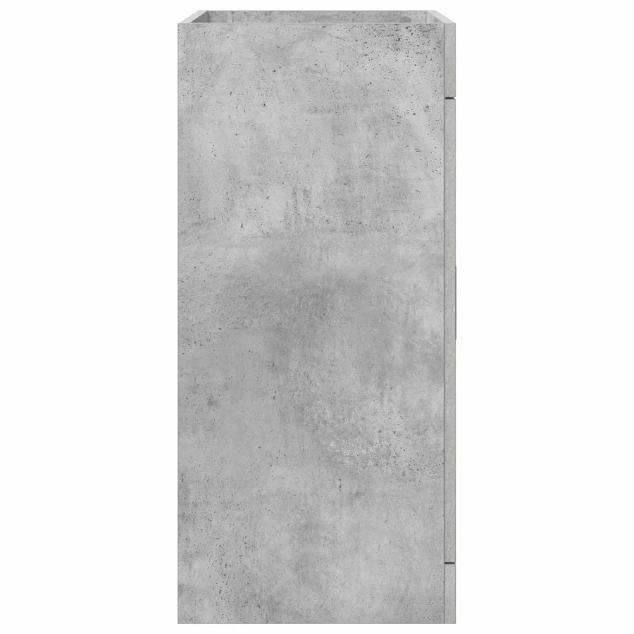 Meuble sous lavabo de salle de bain Gris béton - 5