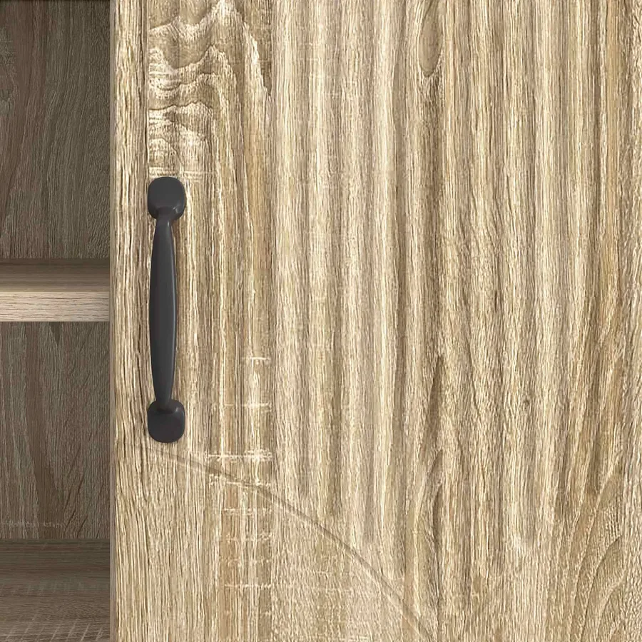 Meuble TV Chêne Sonoma 102 x 34,5 x 47 cm Bois d'ingénierie - 8