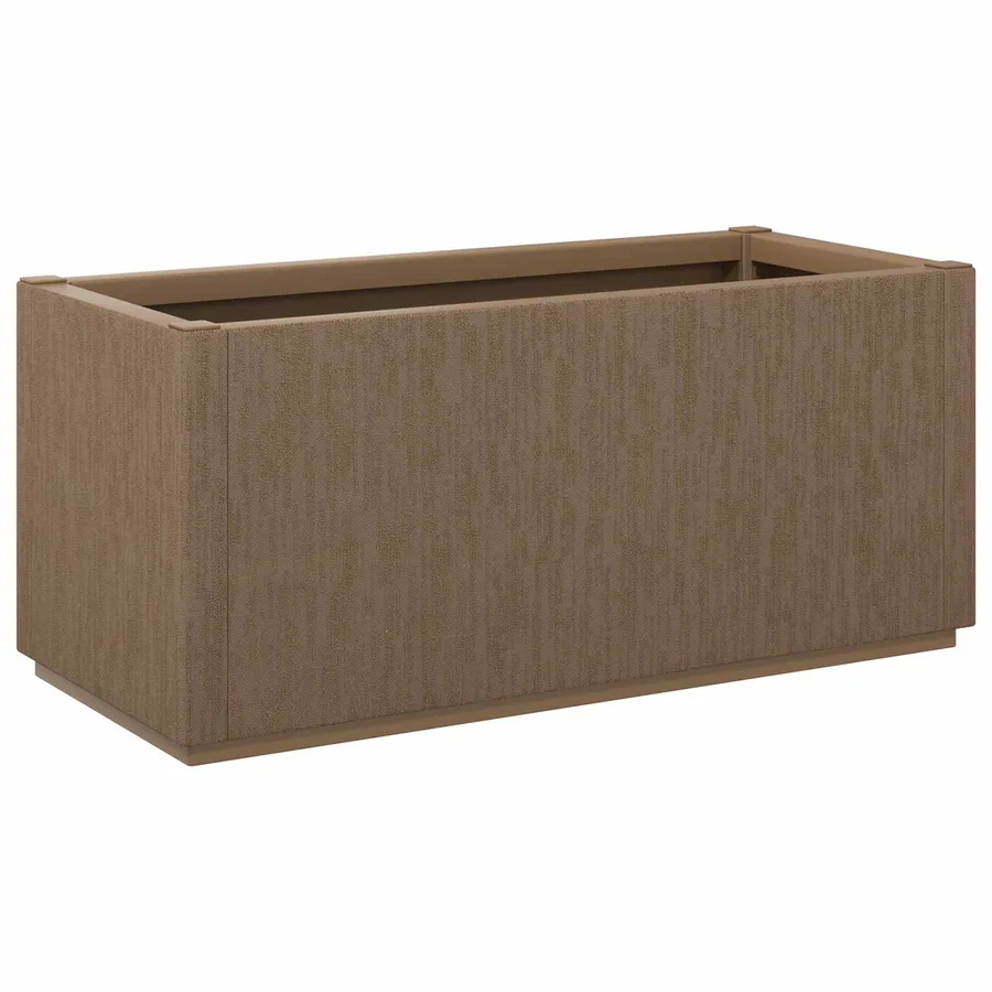 Boîte de fleurs de jardin Marron 80 x 36 x 35 cm PP - 6