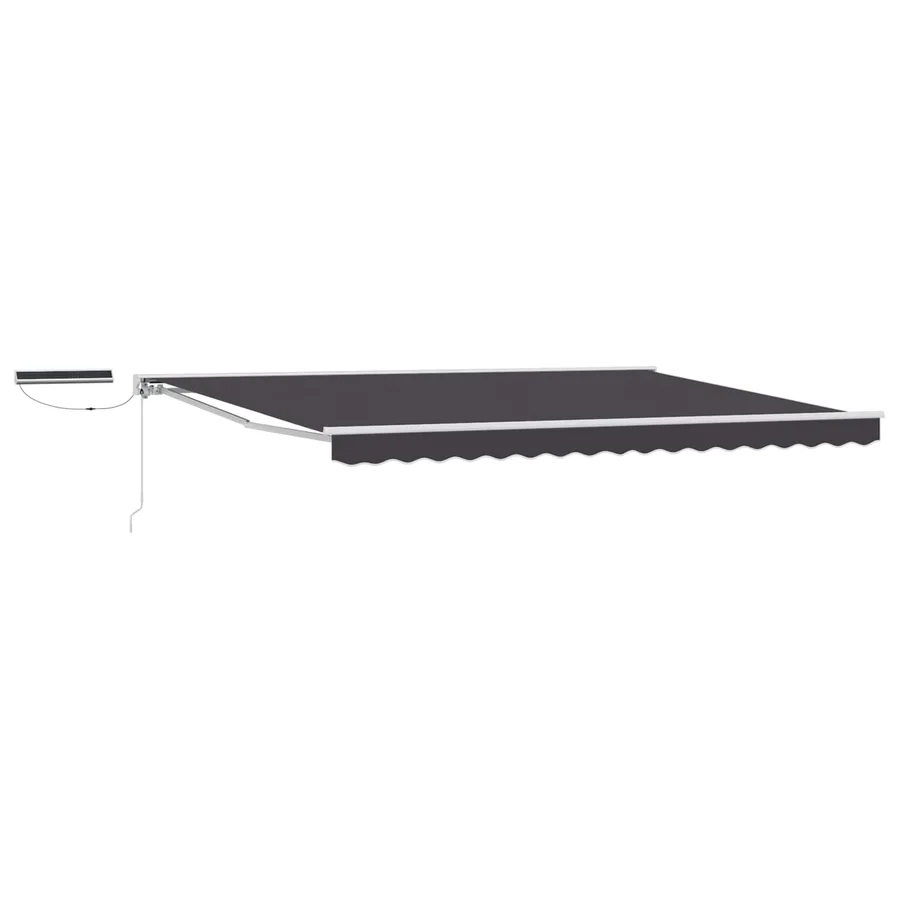 Auvent rétractable électrique Blanc, Gris, Anthracite 5 x 3 m - 2