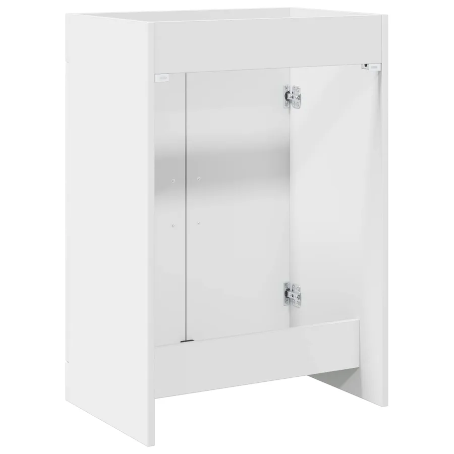 Meuble sous lavabo de salle de bain Blanc 78,5 x 37,5 x 81 cm - 6