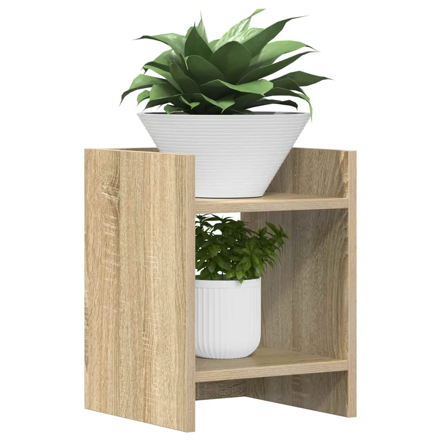 Support de Plante Chêne Sonoma 30 x 30 x 40 cm - 3