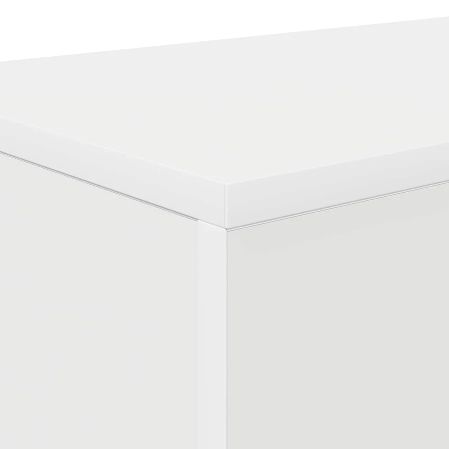 Table console 82 x 29 x 74 cm Blanc - 8