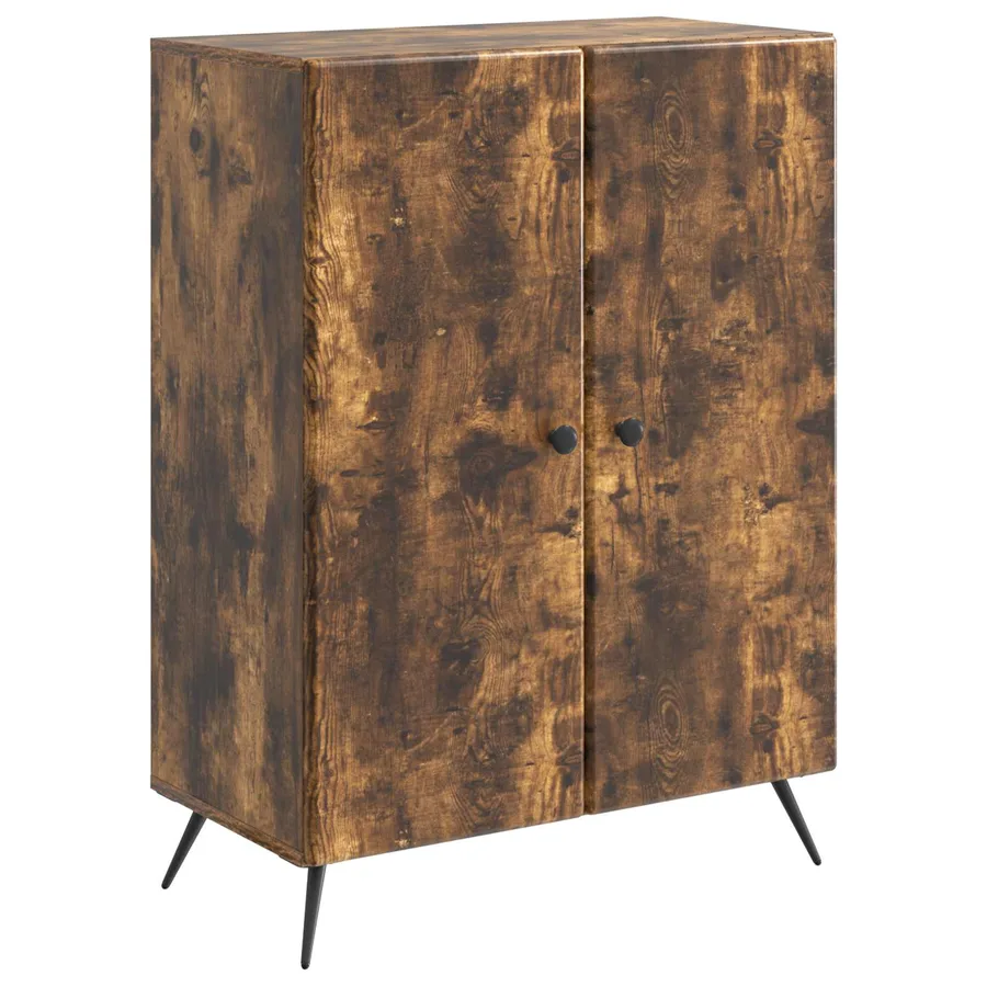 Buffet Chêne fumé 66 x 34,5 x 90 cm Bois d'ingénierie - 2