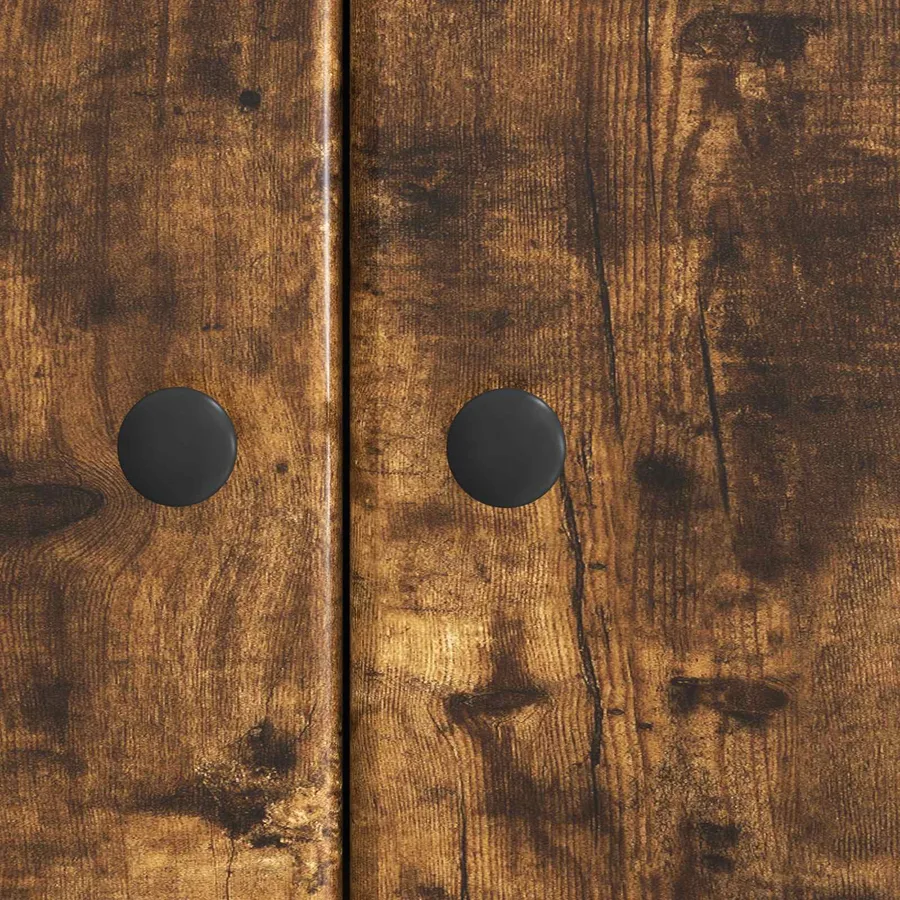 Buffet Chêne fumé 66 x 34,5 x 90 cm Bois d'ingénierie - 8