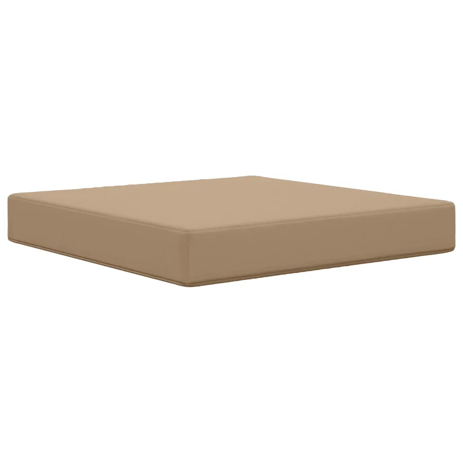 Coussin de canapé d'extérieur 3 pcs Taupe Polyester - 4