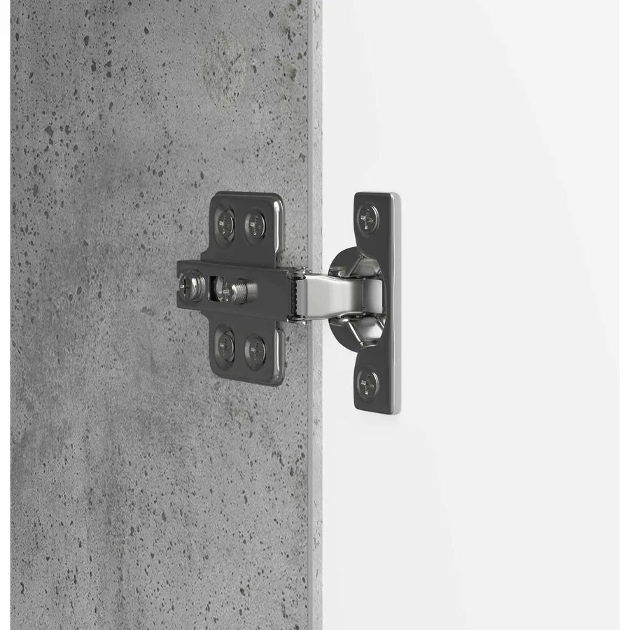 Meuble TV Gris béton 99 x 34,5 x 47 cm Bois d'ingénierie - 9