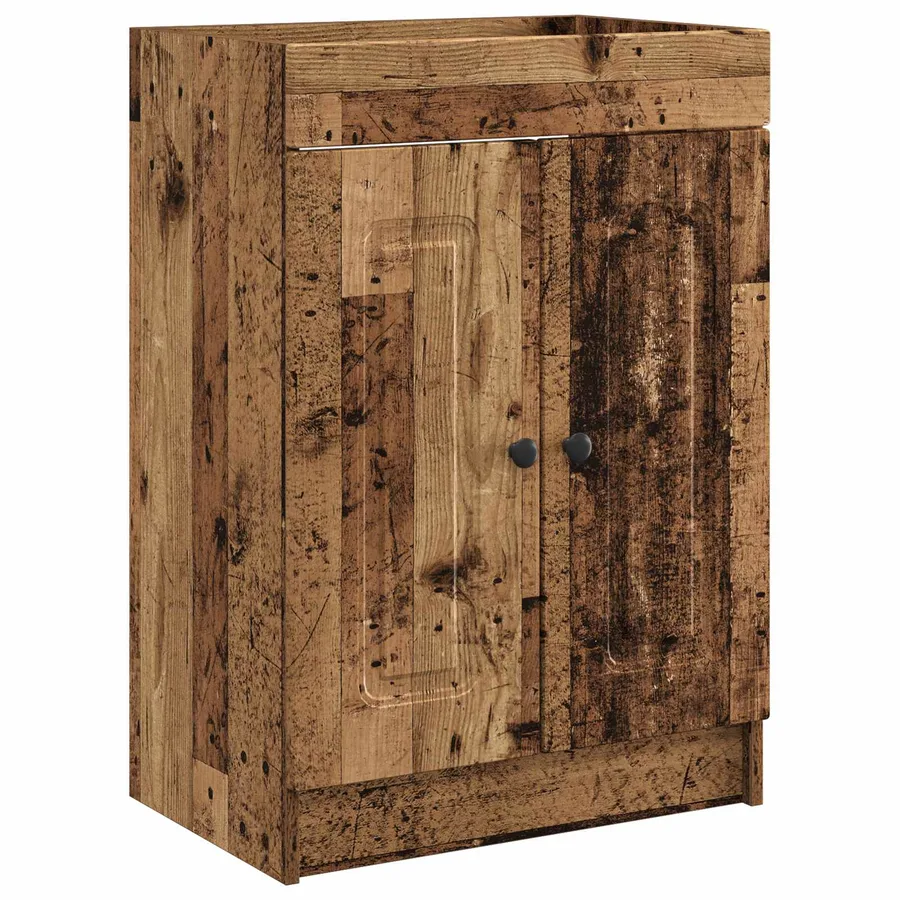 Ensemble de mobilier de salle de bain Bois ancien - 4