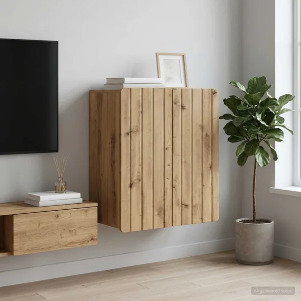 Armoire Murale 59 x 31 x 64 cm Bois d'ingénierie