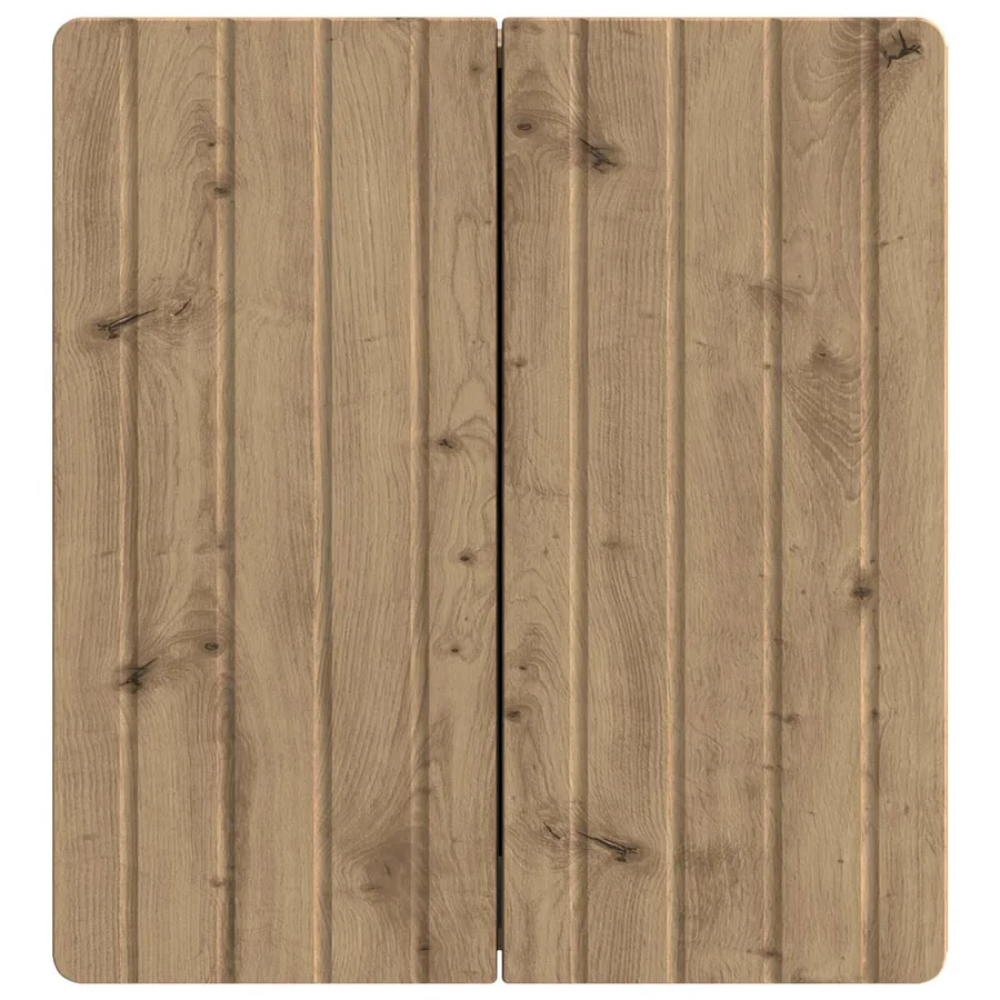 Armoire Murale 59 x 31 x 64 cm Bois d'ingénierie - 4