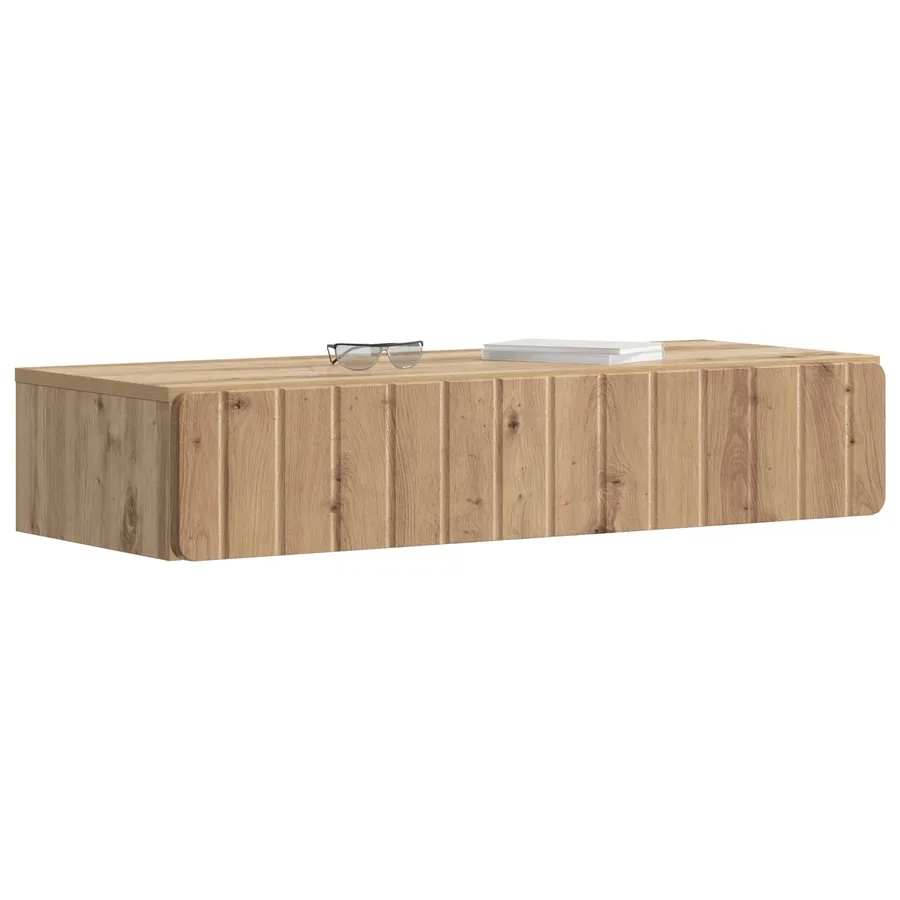 Table d'appoint murale 87,5 x 34,5 x 17 cm Bois d'ingénierie - 3