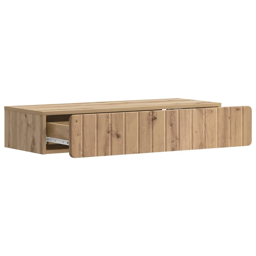 Table d'appoint murale 87,5 x 34,5 x 17 cm Bois d'ingénierie - 4