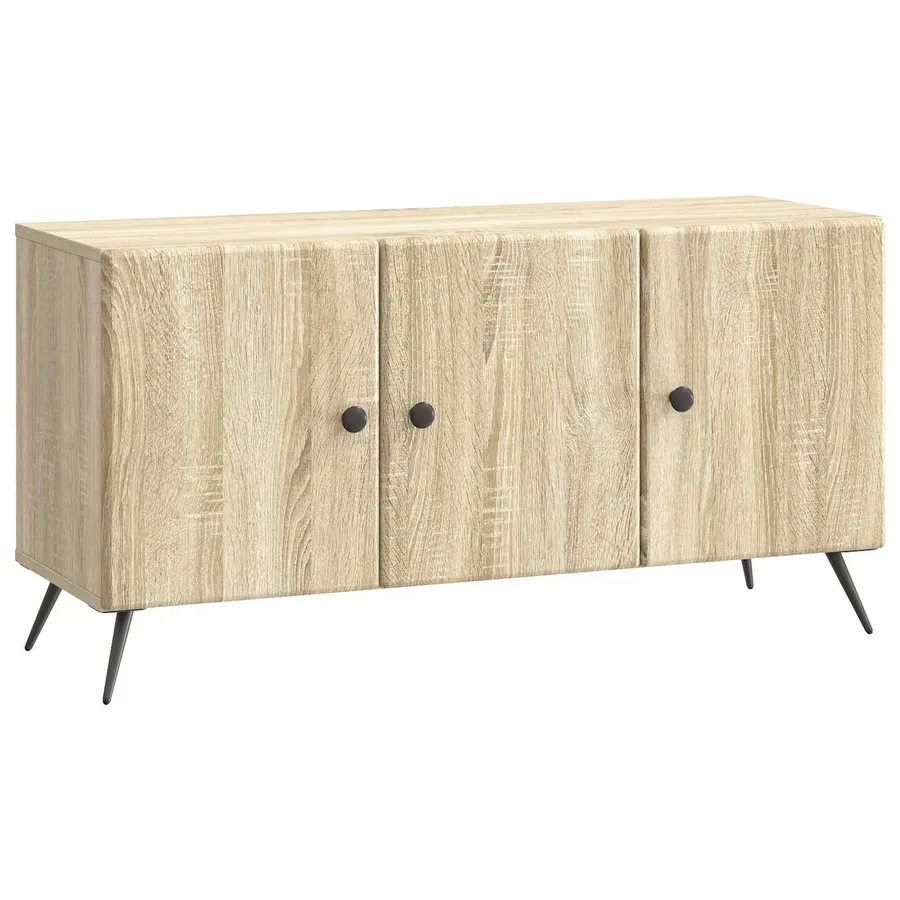 Meuble TV Chêne Sonoma 99 x 34,5 x 50 cm Bois d'ingénierie - 2