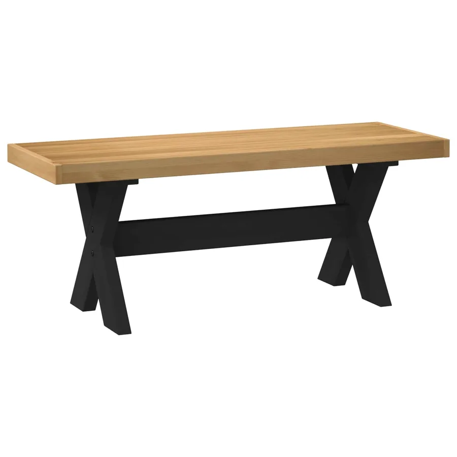 Banc de salle à manger NOAIN 120 x 41 x 45 cm Pin massif - 2