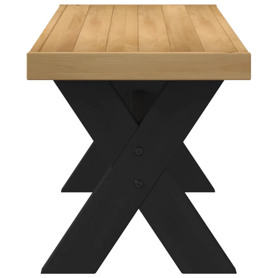 Banc de salle à manger NOAIN 120 x 41 x 45 cm Pin massif - 4